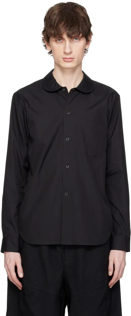 Black Comme des Garçons Black Peter Pan Collar Shirt 1