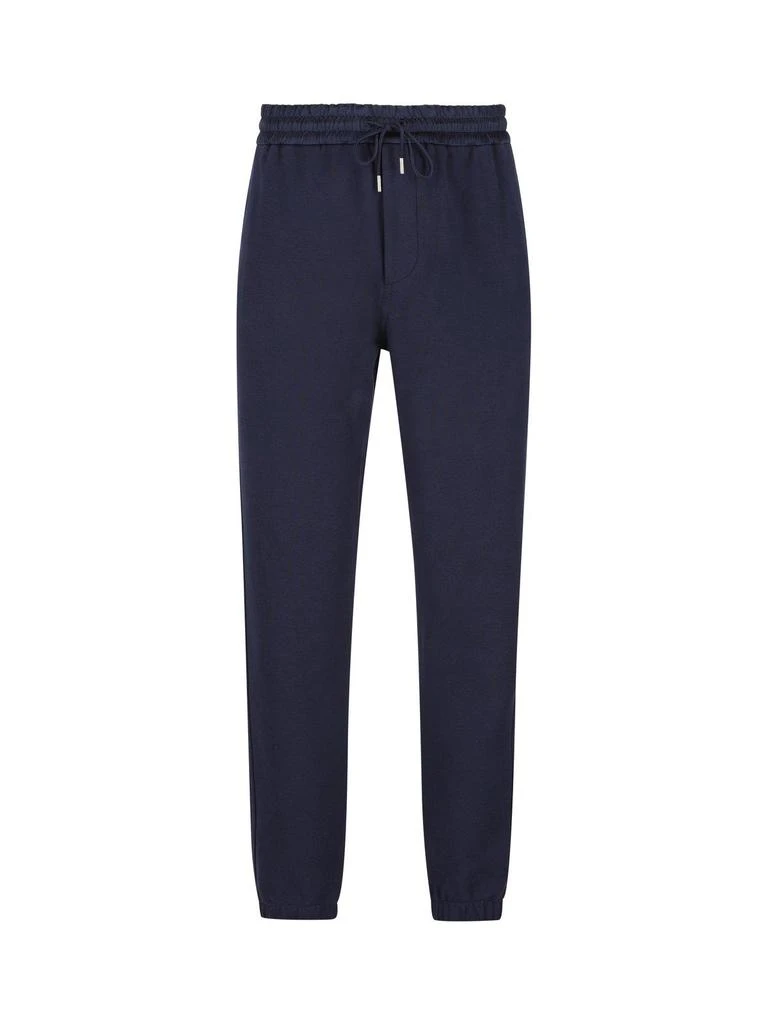 Saint Laurent Drawstring Straight Leg Trousers 1