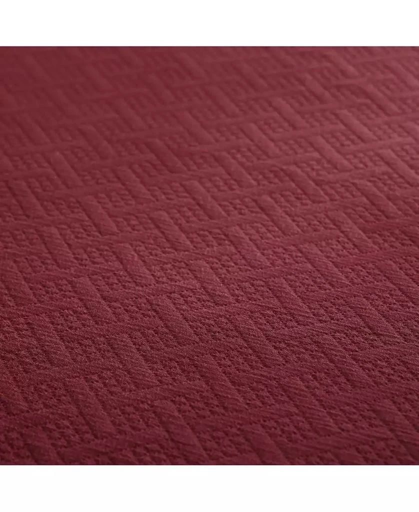 Superior CLOSEOUT! 100% Cotton Basketweave Matelasse All-Season 3-piece Coverlet Set 5