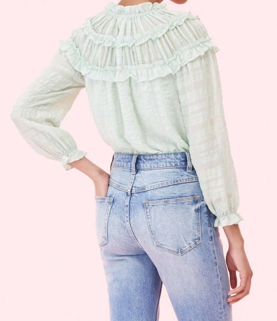 Rebecca Taylor Rebecca Taylor - Silk Ruffle Boho Blouse 4