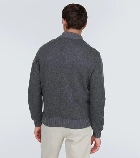 Thom Sweeney Cashmere bomber jacket 4