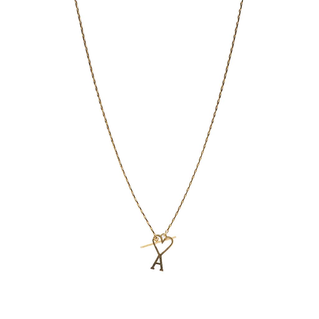 【関税込み】Adc 2 In 1 Chain Necklace - AMI Paris - l - AMI PARIS - SILVER ADC 2 IN 1 CHAIN NECKLACE – LE LABO STORE