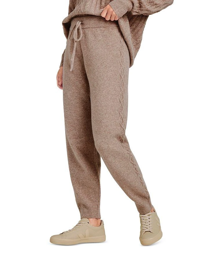 Splendid Stassi Cable Knit Jogger Pants 1