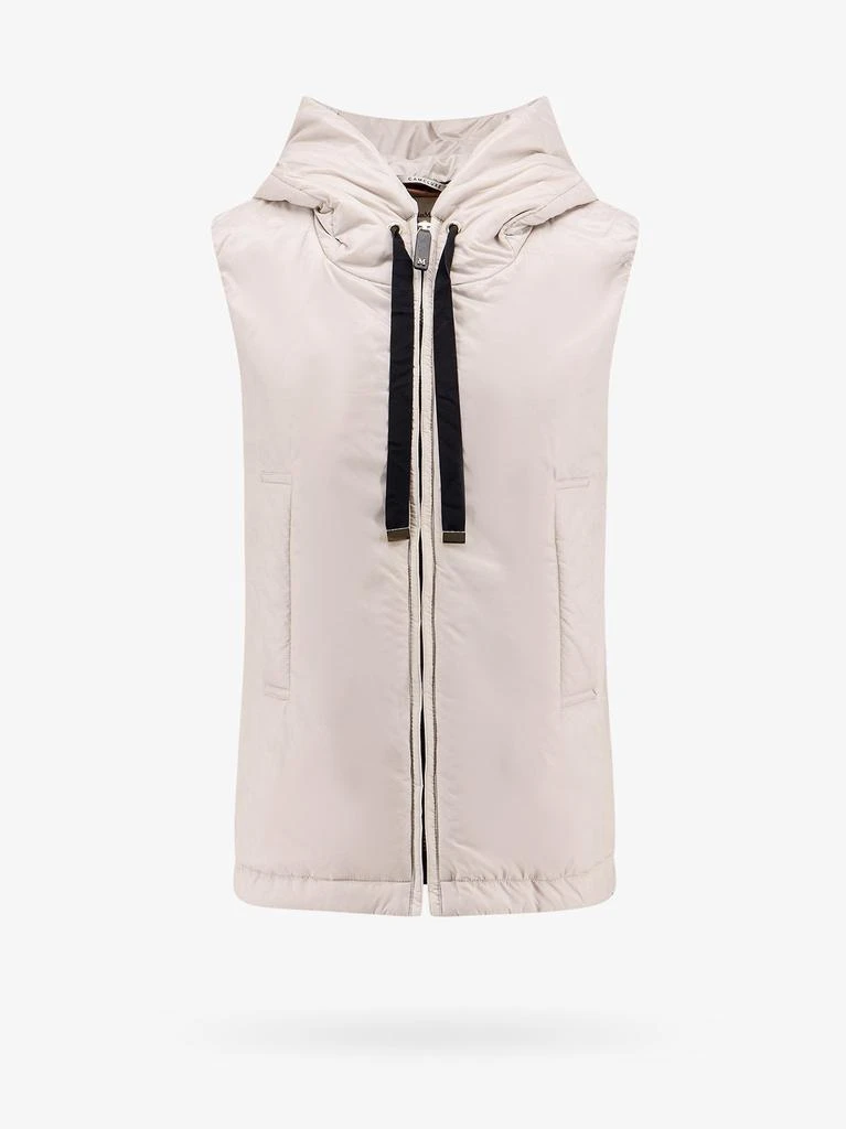 MAX MARA THE CUBE The cube sleeveless jacket with cameluxe padding 1