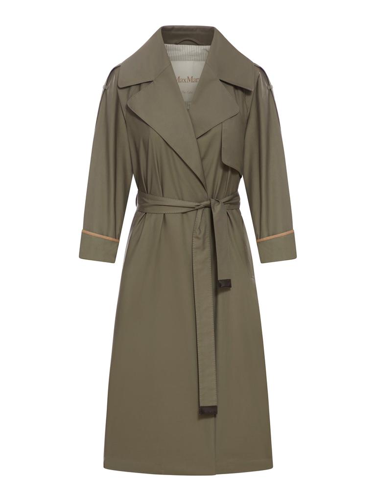 MAX MARA THE CUBE OVERALL TRENCH COAT IN DROP