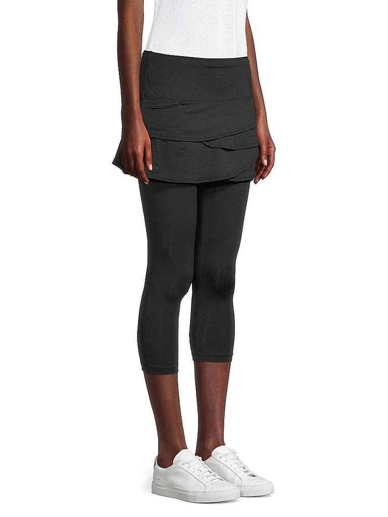 Lucky in Love Scalloped 2-Piece Capri Legging Set 4