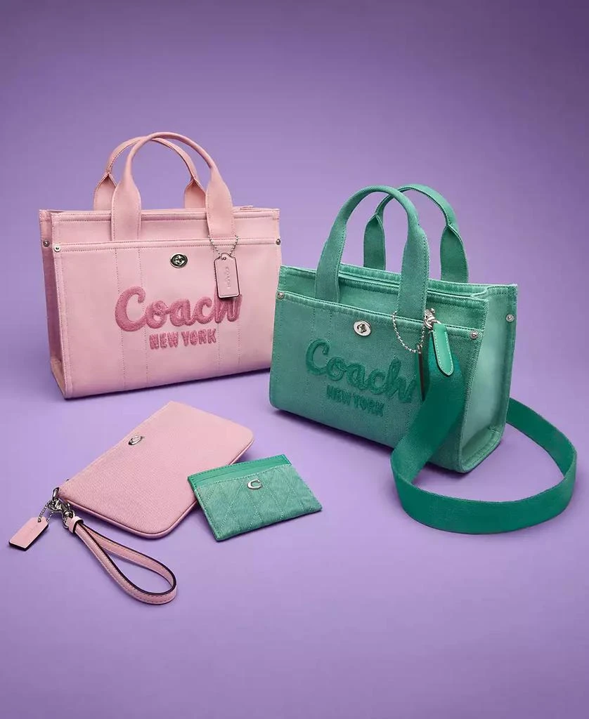 Coach Essential Denim Small Wristlet 5