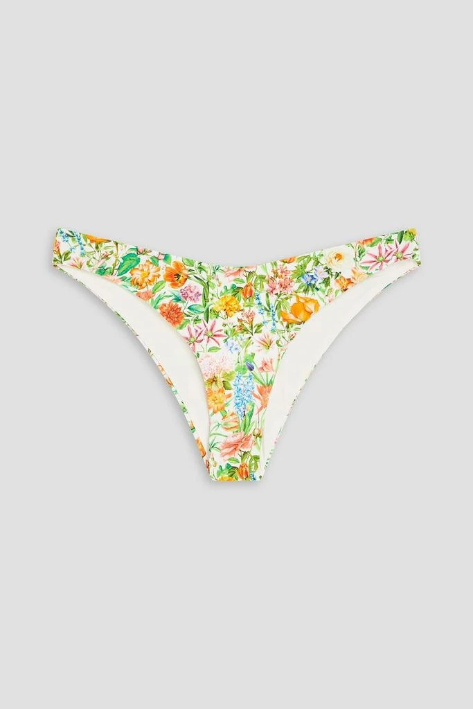 ONIA Floral-print low-rise bikini briefs 1