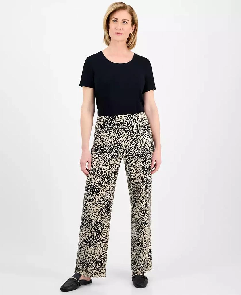 JM Collection Petite Knit Pants, Exclusively at Macy's 1