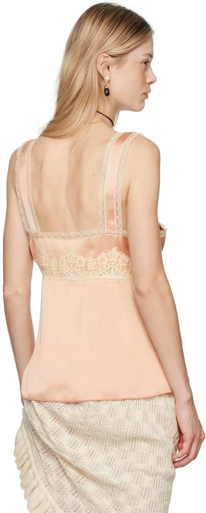 Anna Sui Pink Lace Trim Camisole 3