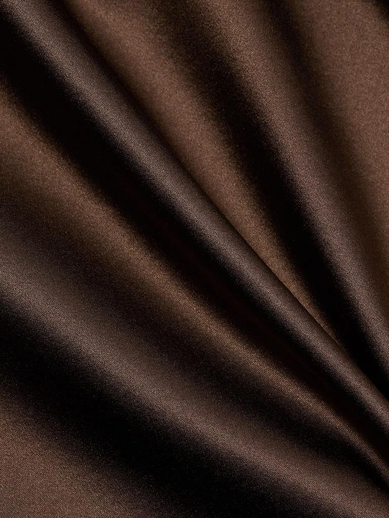 Ramy Brook Victoria Stretch Silk Tie-Waist Midi-Shirtdress 5