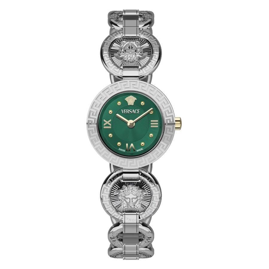 Versace Versace Greca Jewel Quartz Green Dial Ladies Watch VEWCA0224