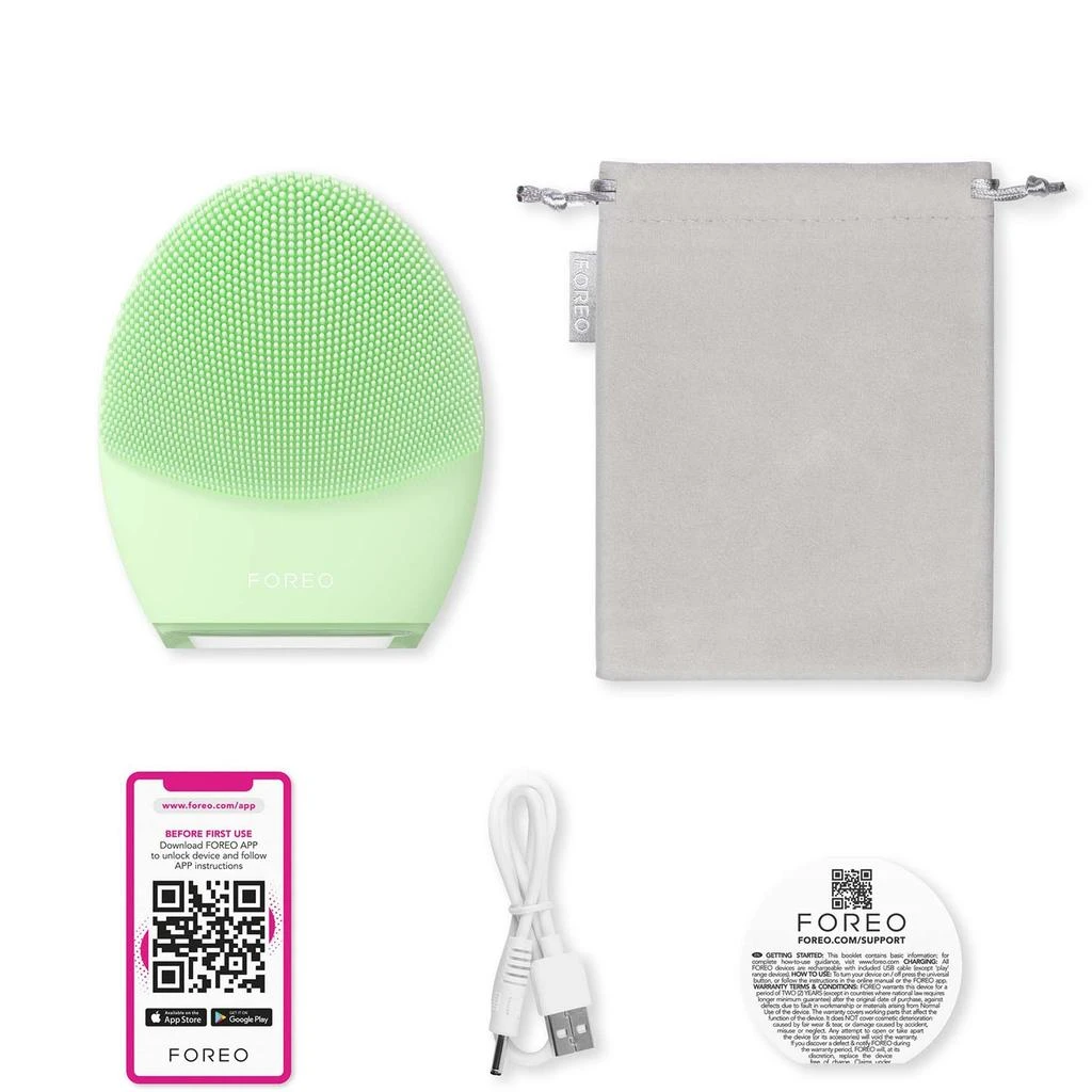 FOREO FOREO LUNA 4 Smart Facial Cleansing and Firming Massage Device - Combination Skin 10