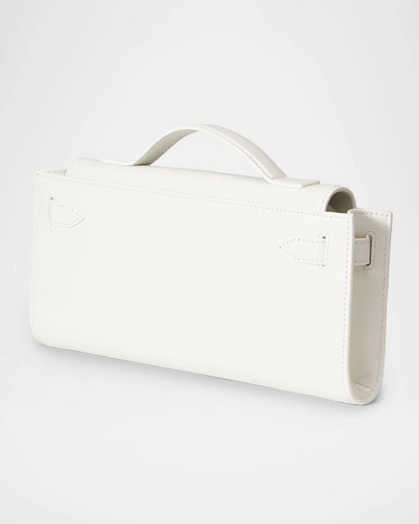 VERONICA BEARD Dash Belted Leather Clutch Bag 3