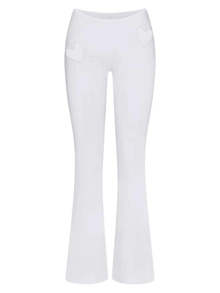 SKIMS Cotton Jersey Heart Leggings 1