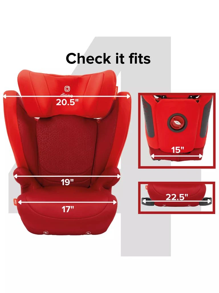 Diono Monterey® 4Dxt Booster Seat 3
