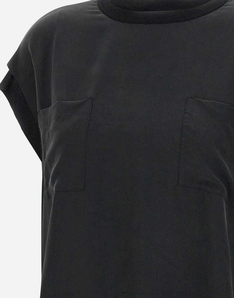 KAOS Silk and viscose-linen  blouse 5