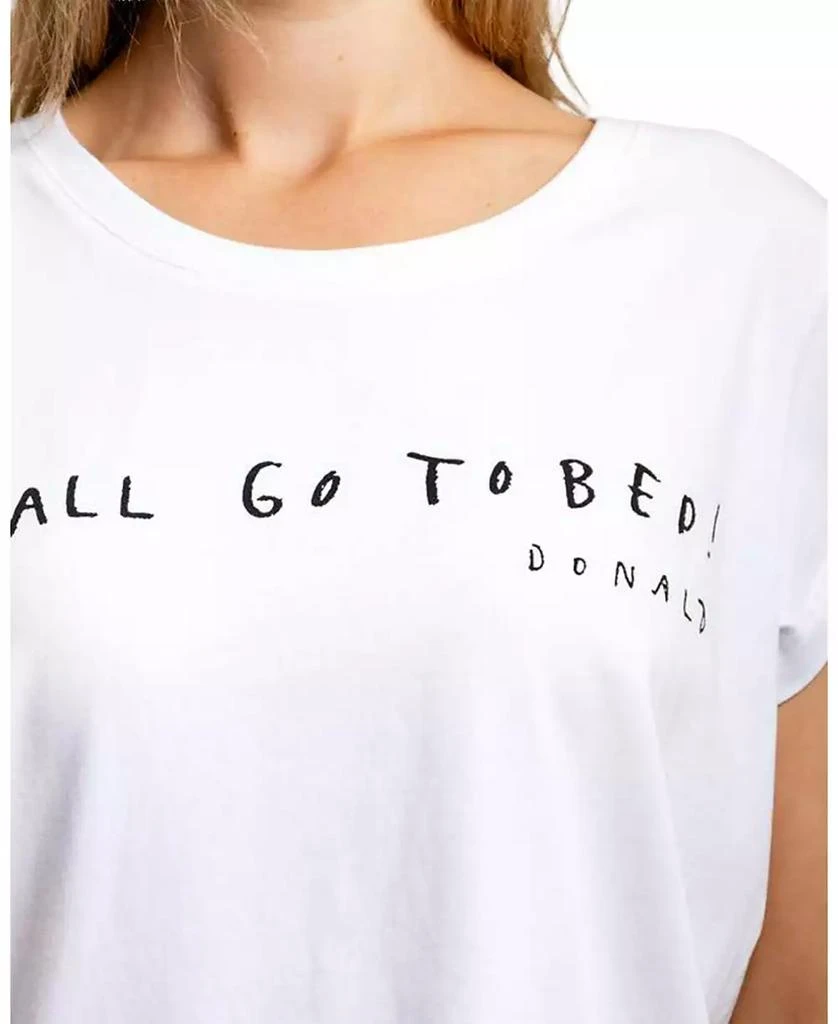 Sant and Abel Women
s Drawbertson Y
All Go To Bed Cotton Pajama T-Shirt 2