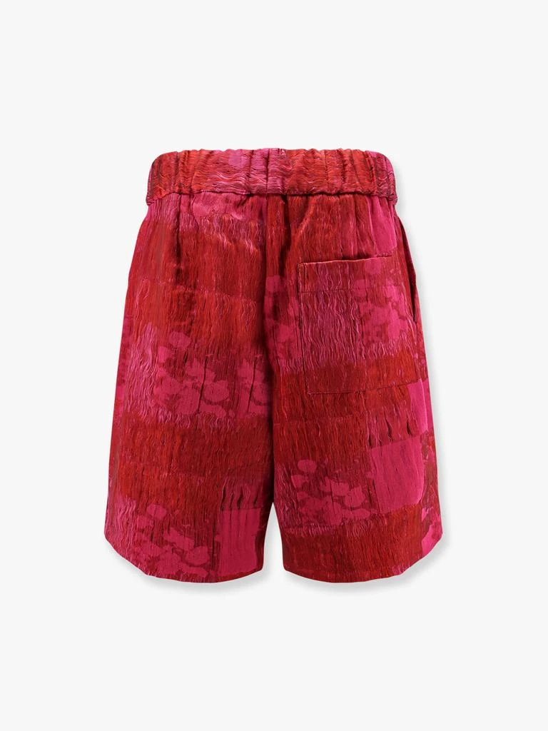 Dries Van Noten Pomy multicolor fabric shorts 4