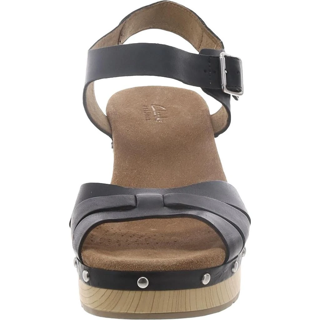 Clarks Ledella Trail Womens Block Heel Ankle Strap 3