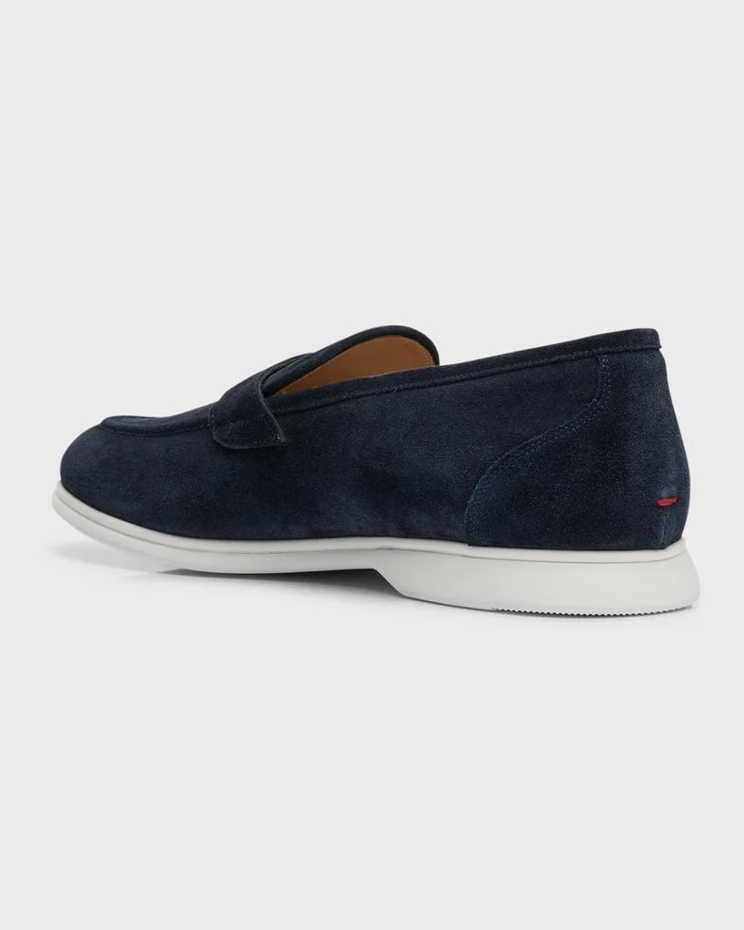 Kiton Men's Calfskin Suede Penny Loafers 4