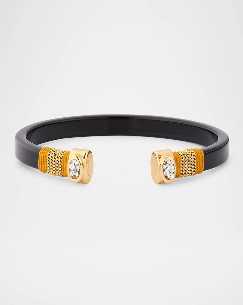 GAS Bijoux Hand Wrapped Fine Acetate Bangle 1