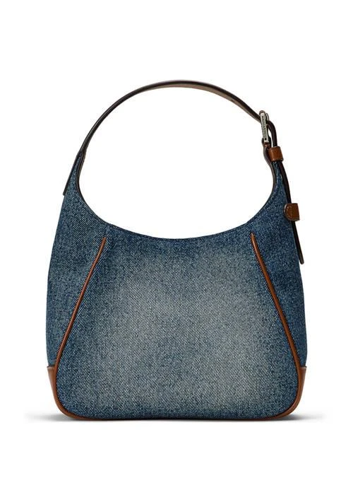 Ralph Lauren Ralph Lauren Washed Denim Small Tanner Shoulder Bag 4