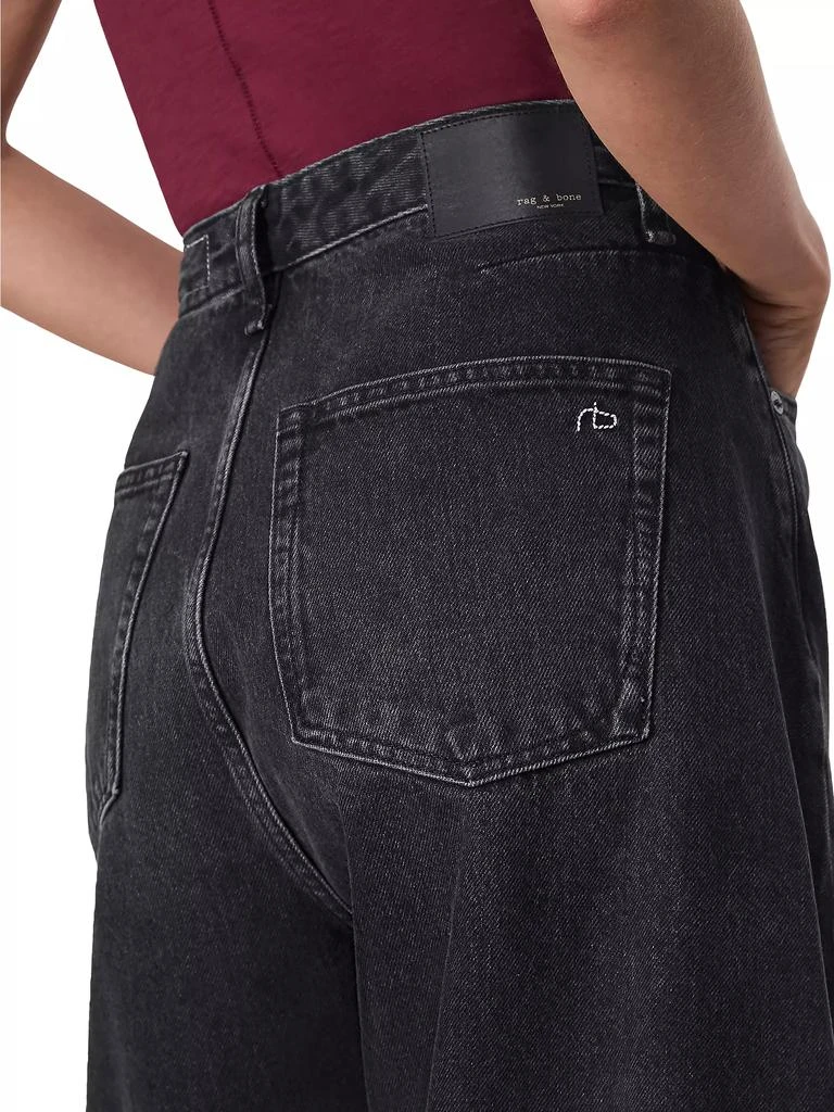 Rag & Bone Charlie High-Rise Wide-Leg Barrel Jeans 6