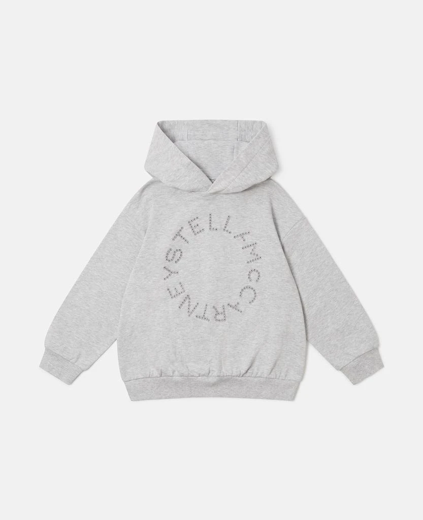 Stella McCartney Stella McCartney - Circular Logo Hoodie, , Size: 10