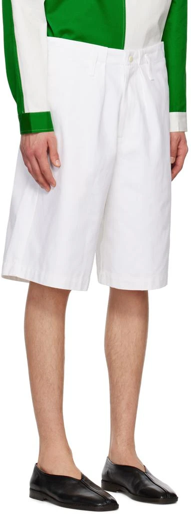 3MAN White Deck Shorts 2