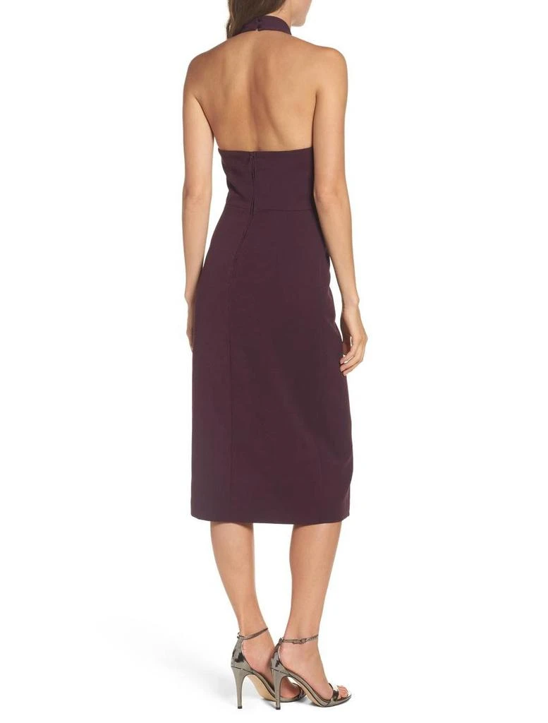 C/meo Collective Stop Burgundy Midi Dress 2