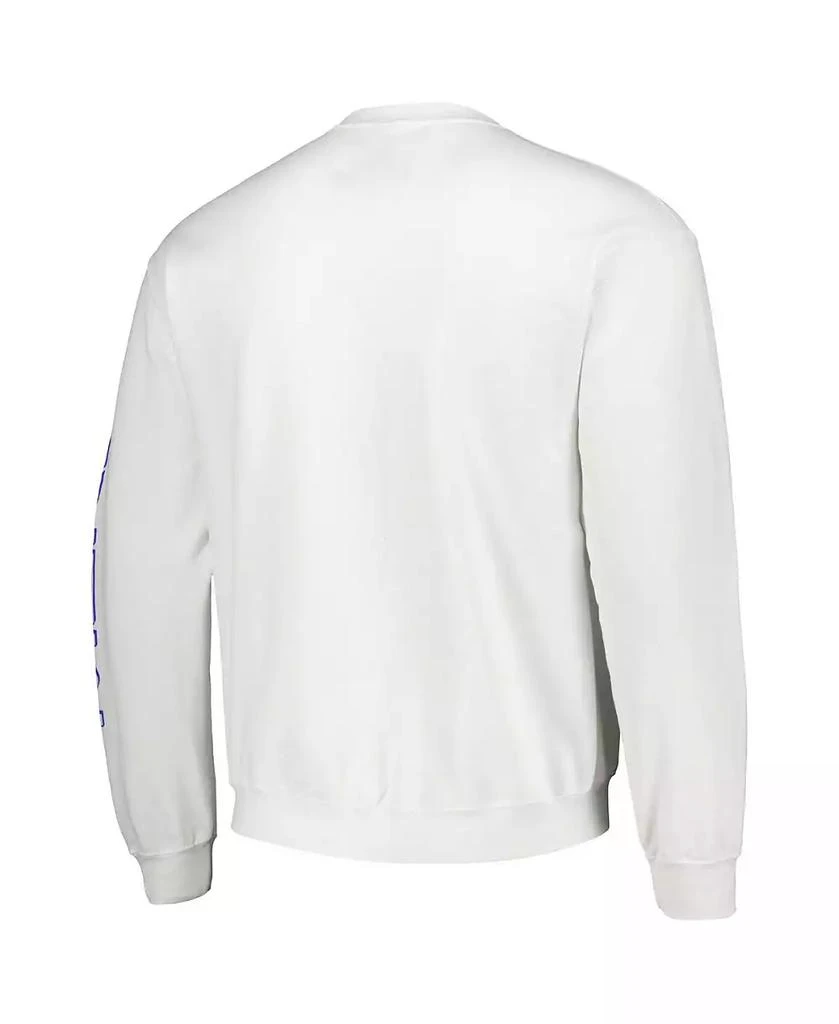 Philcos Men's and Women's Martin Luther King Jr. White Graphic Pullover Sweatshirt 3