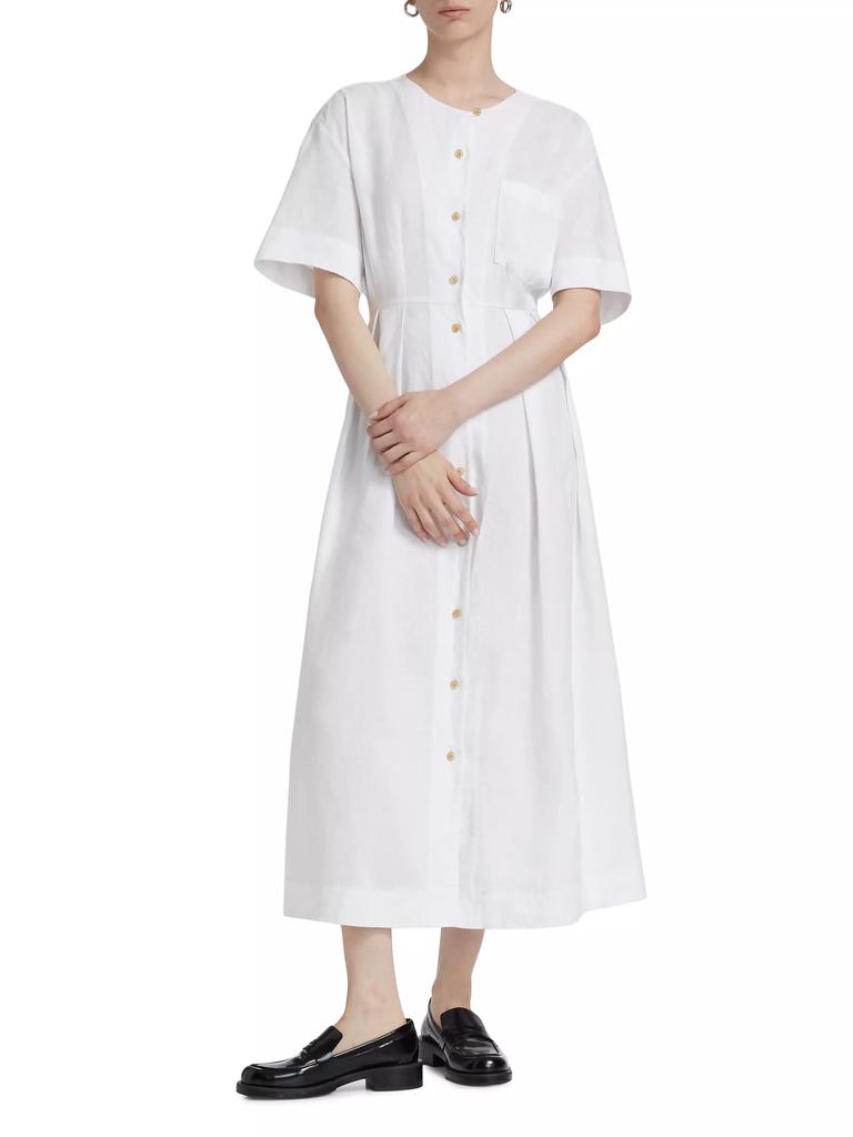 Jenni Kayne Day Linen Midi-Dress