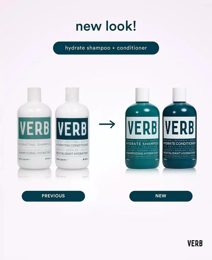 VERB Hydrate Shampoo, 12 oz. 10