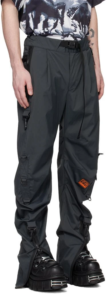 99%IS- Gray D-Ring Lounge Pants 2