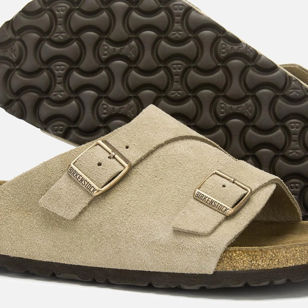 Birkenstock Birkenstock Men's Zurich Sfb Suede Slide Sandals 4