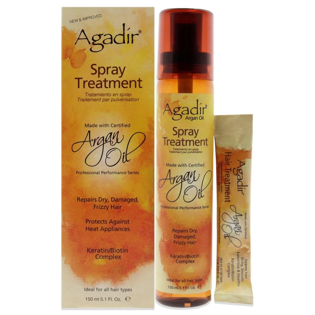 Agadir Argan Oil Spray Treatment by  for Unisex - 5.1 oz Treatment 4