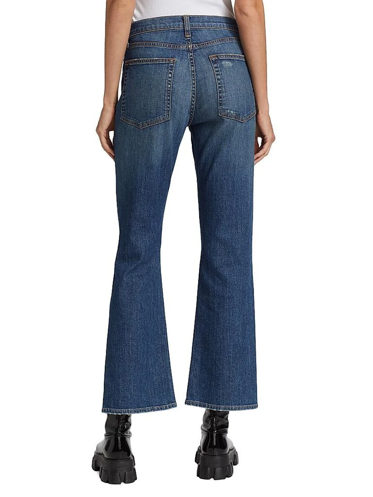 Nili Lotan Bootcut Mid-Rise Jeans 5