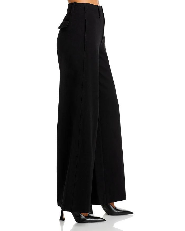 AQUA Wide Leg Pants - Exclusive 4