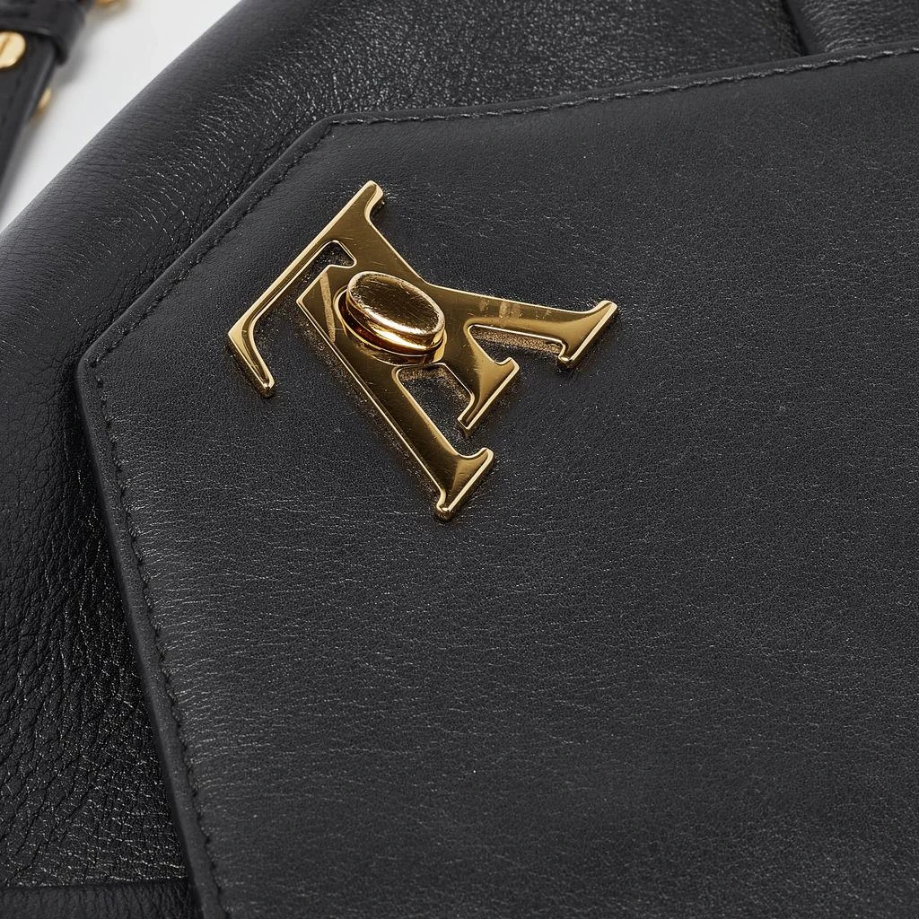 Louis Vuitton Louis Vuitton Black Leather Love Note Bag 10