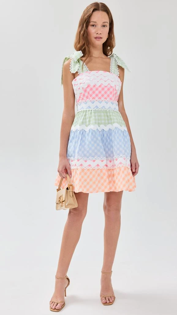 CeliaB Jade Short Vichy Multi Dress 4