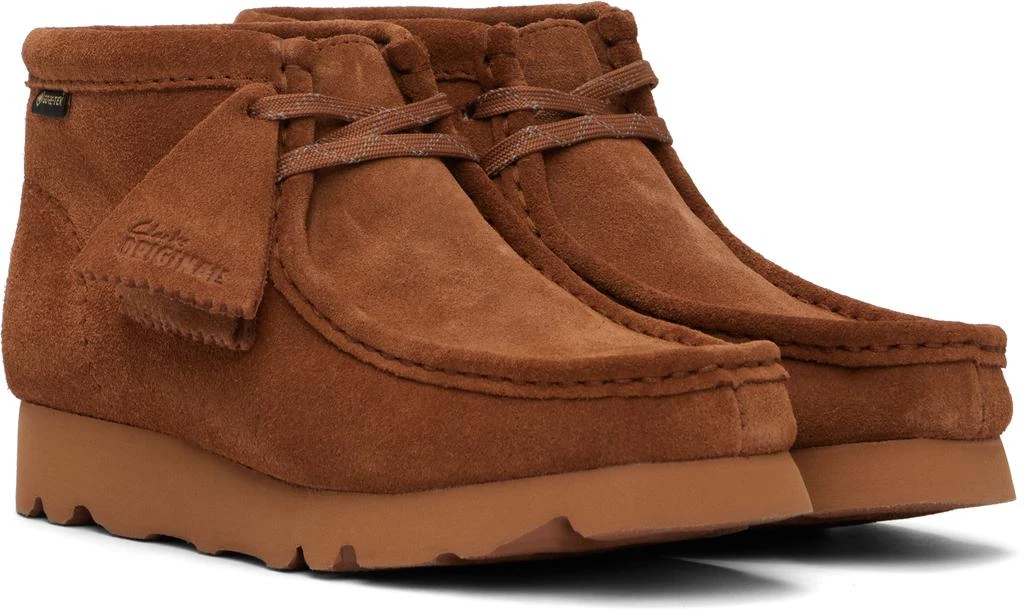 Clarks Tan Wallabee Gore-Tex Boots 4