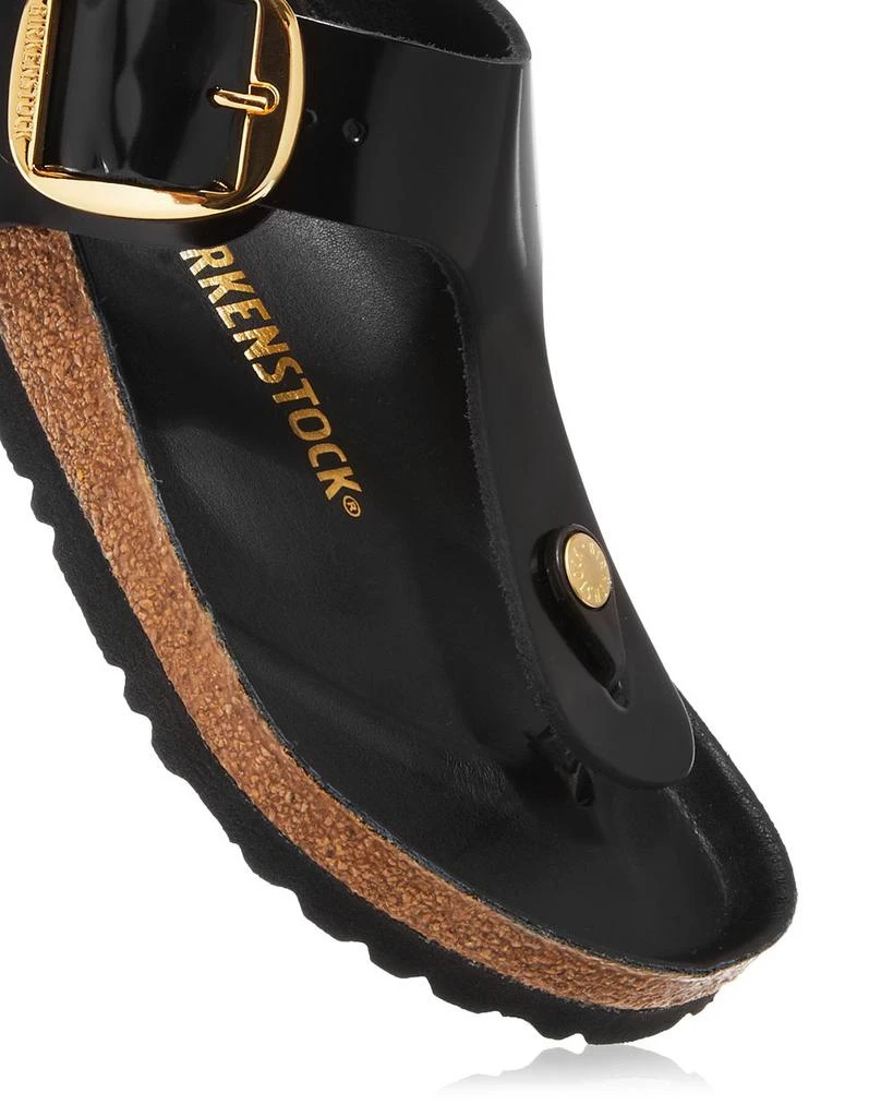 Birkenstock Women's Gizeh High Shine Big Buckle Thong Sandals 6