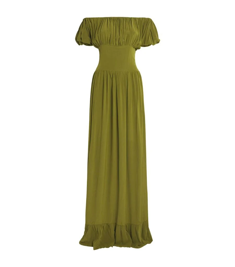 Evarae Crepe de Chine Hestia Maxi Dress 1