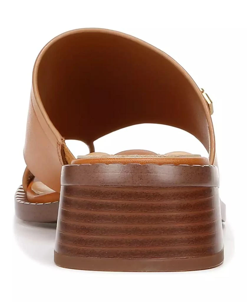 Franco Sarto Women's Sia Toe Loop Block Heel Slide Dress Sandals 3