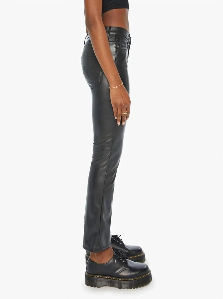 MOTHER Mother - Insider Flood Vegan Leather Pant 2