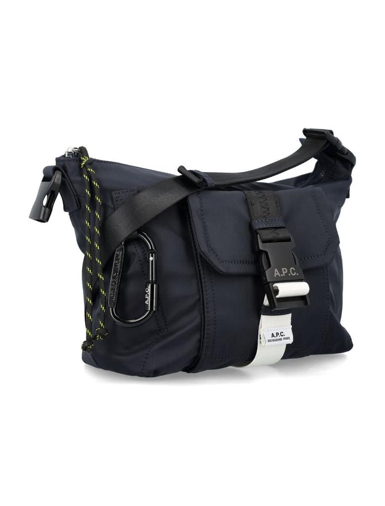 A.P.C. A.P.C. Treck Shoulder Bag With Front Flap Pocket