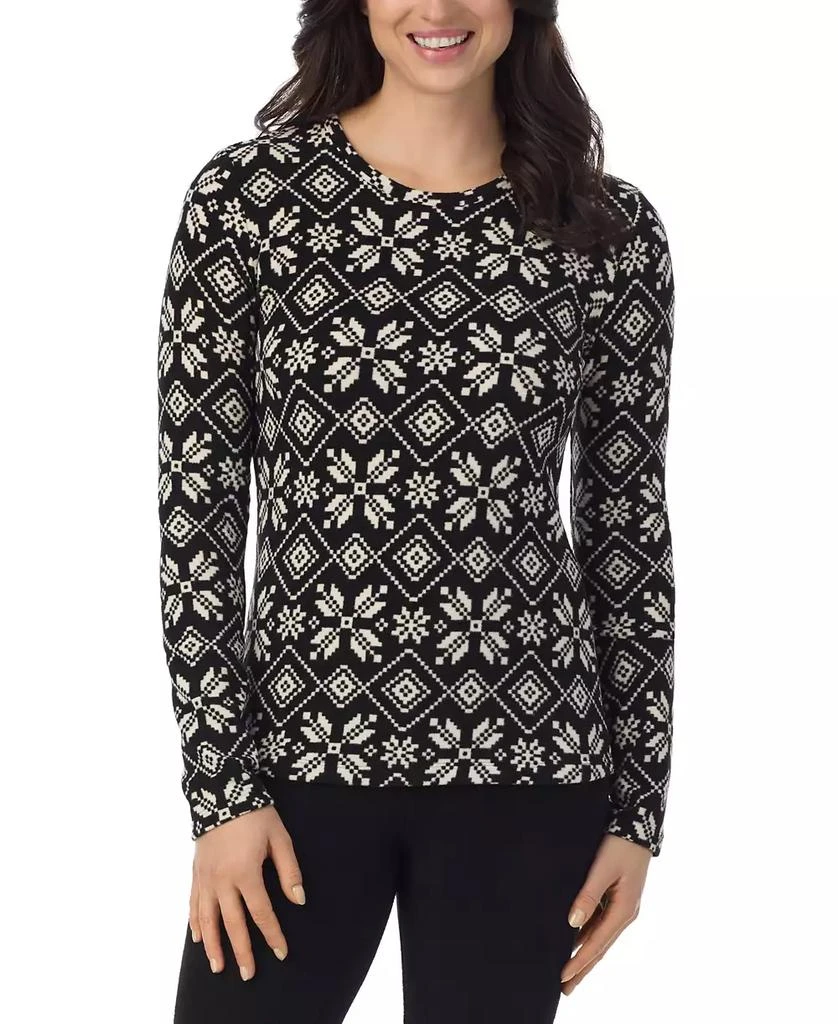 Cuddl Duds Fleecewear Stretch Crewneck Top 1