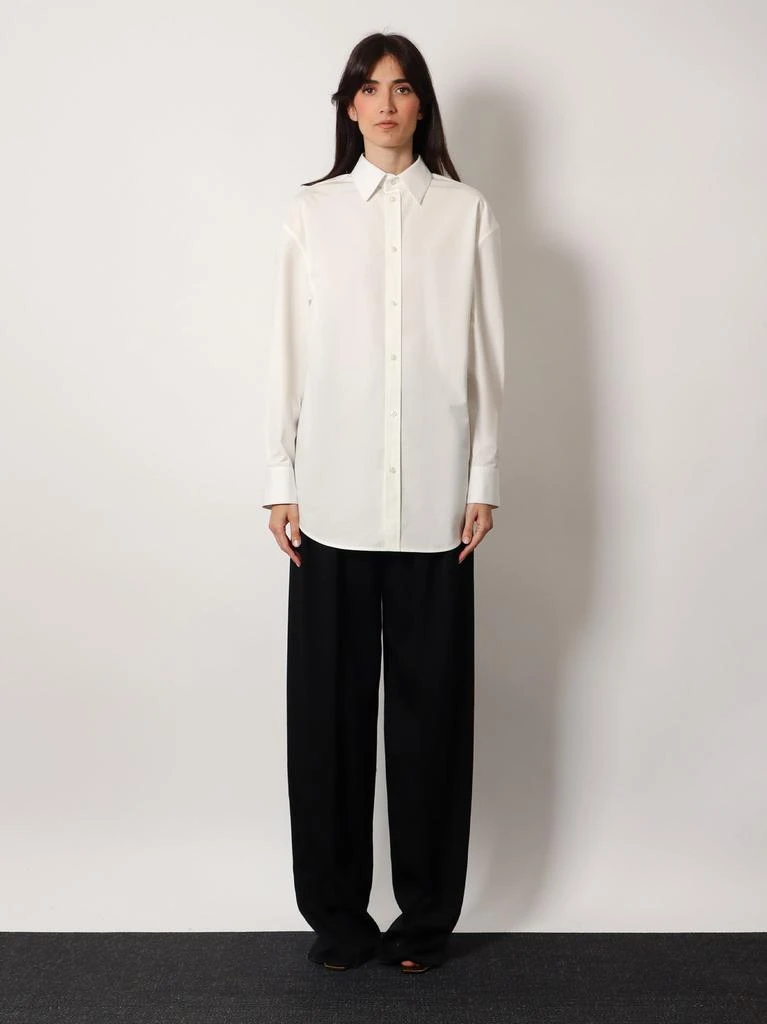 Yves Saint Laurent Certified cotton shirt with Monogram embroidery 3