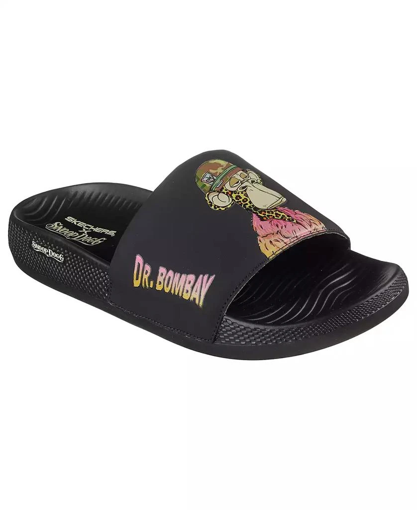 SKECHERS Men's Snoop Dogg: Low Slider - Bombay Slide Sandals from Finish Line 1